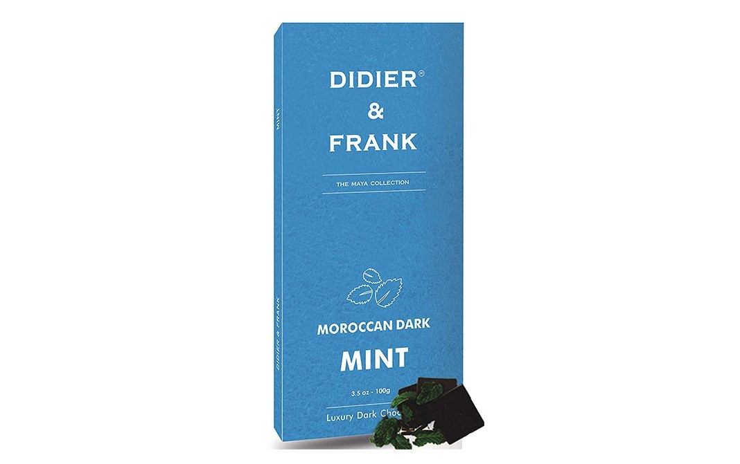 Didier & Frank Moroccan Dark Mint Chocolate    Box  100 grams